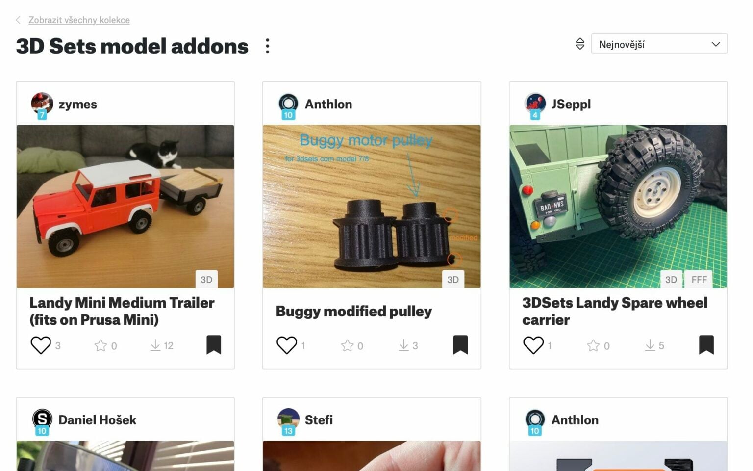 User-based addons for 3D Sets models? – 3D Sets